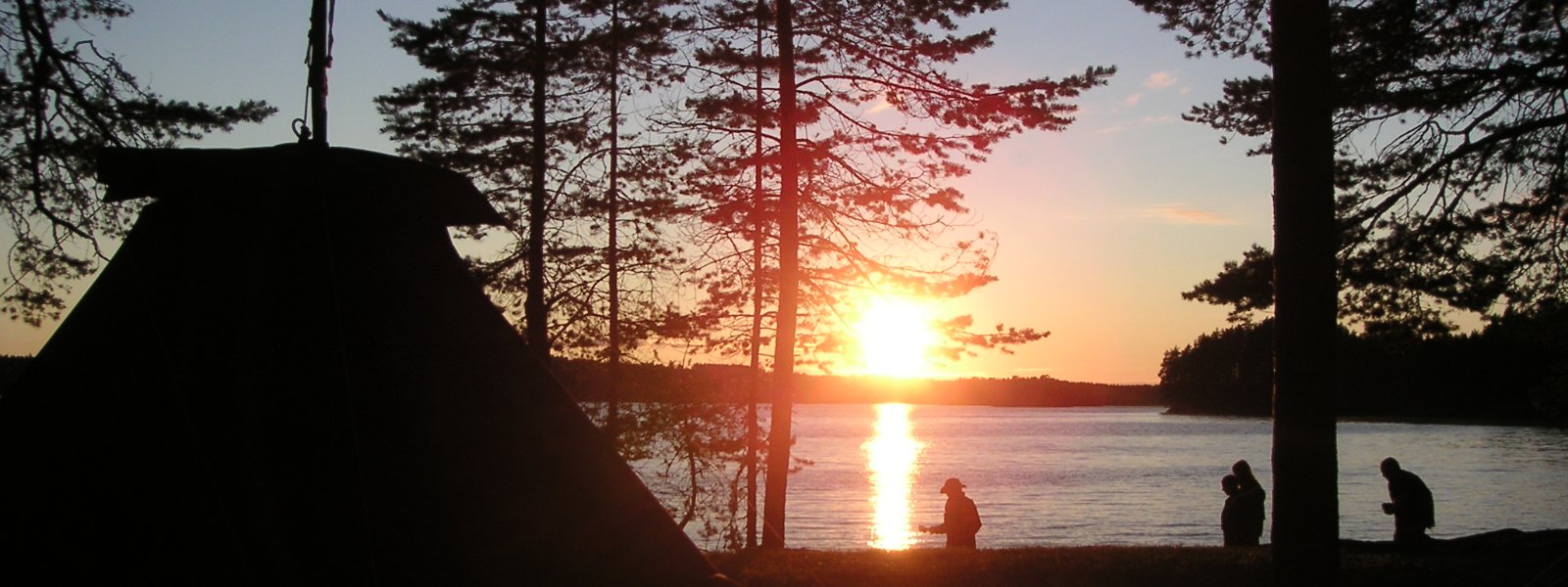 Abendstimmung am Haukkajärvi (Finnland 2008)